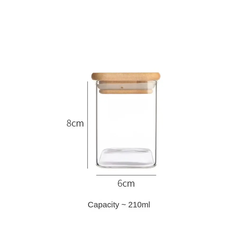 High Borosilicate Glass Sealed Can – EcoNest Kitchen Storage Jars