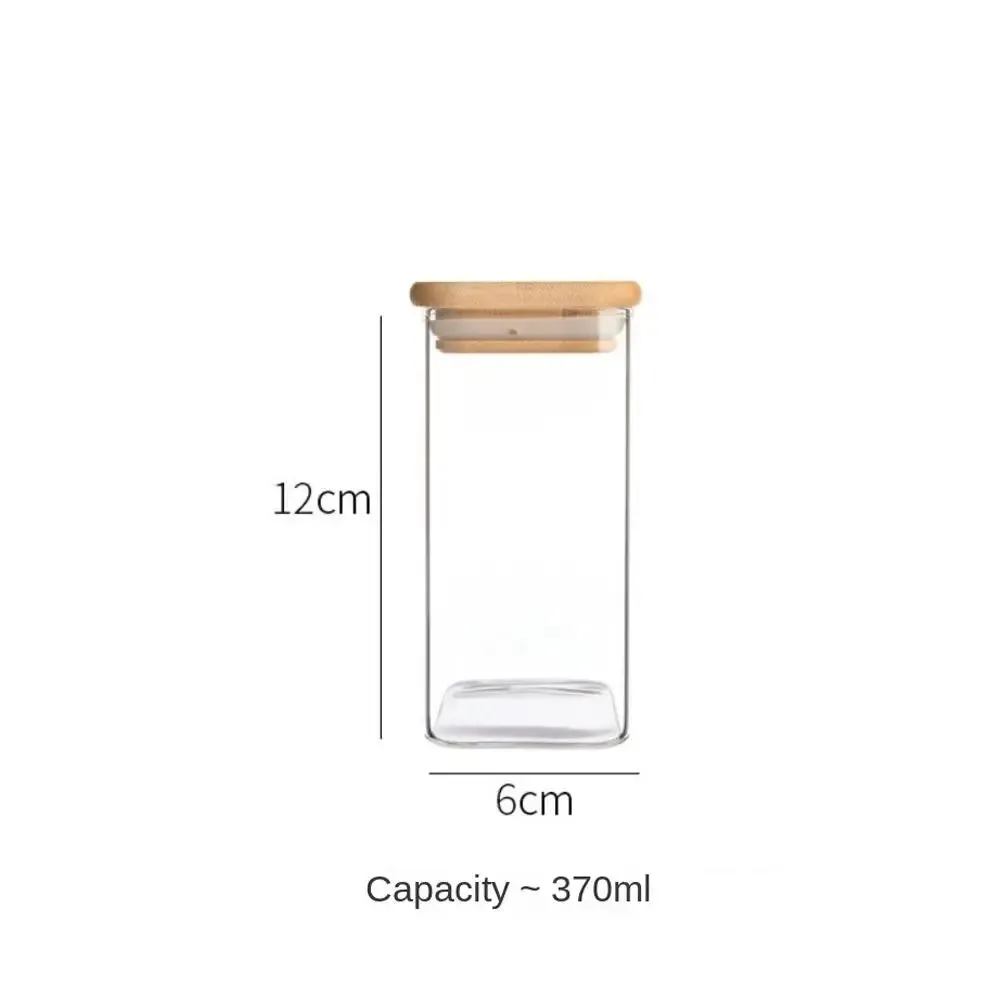 High Borosilicate Glass Sealed Can – EcoNest Kitchen Storage Jars