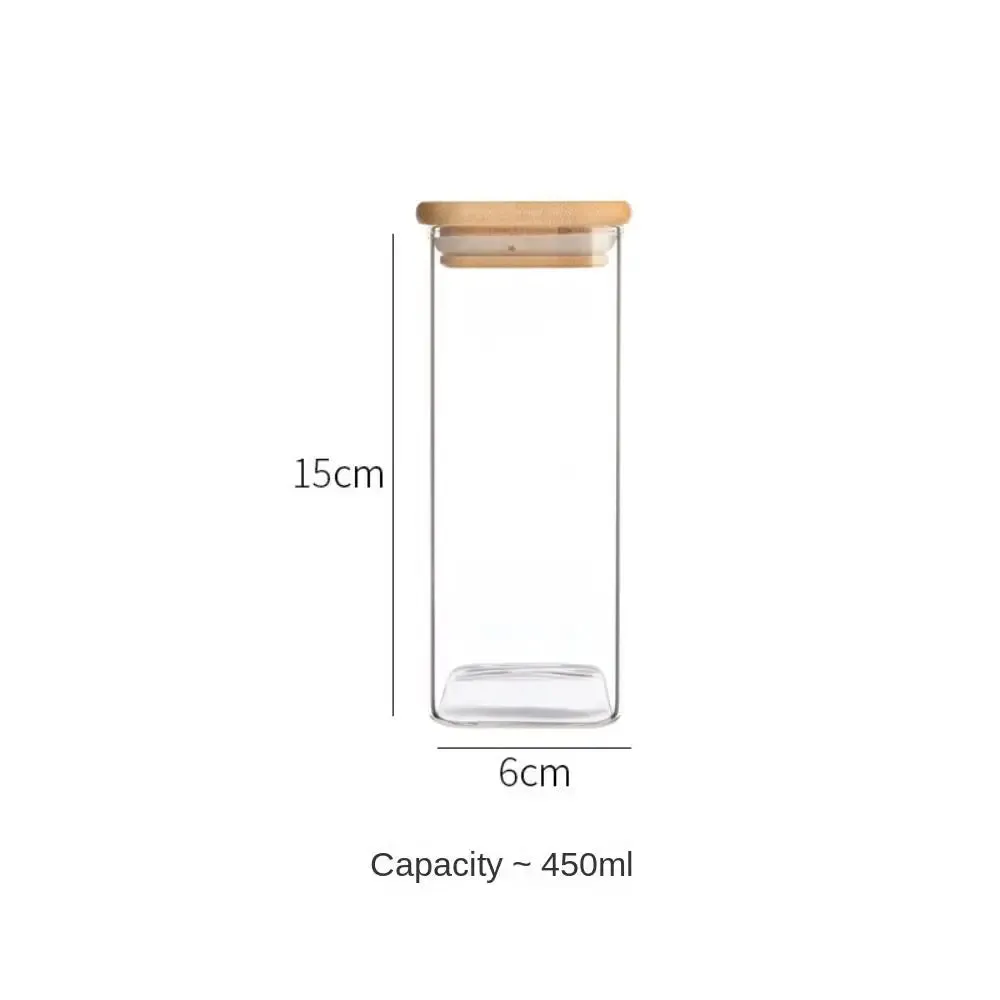 High Borosilicate Glass Sealed Can – EcoNest Kitchen Storage Jars