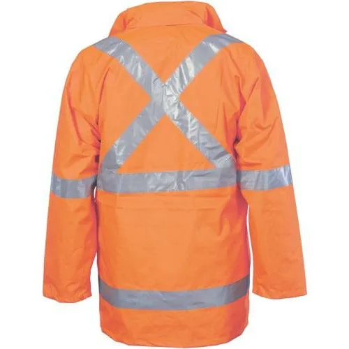 HiVis Cross Back D/N “2 in 1” Rain Jacket 3995
