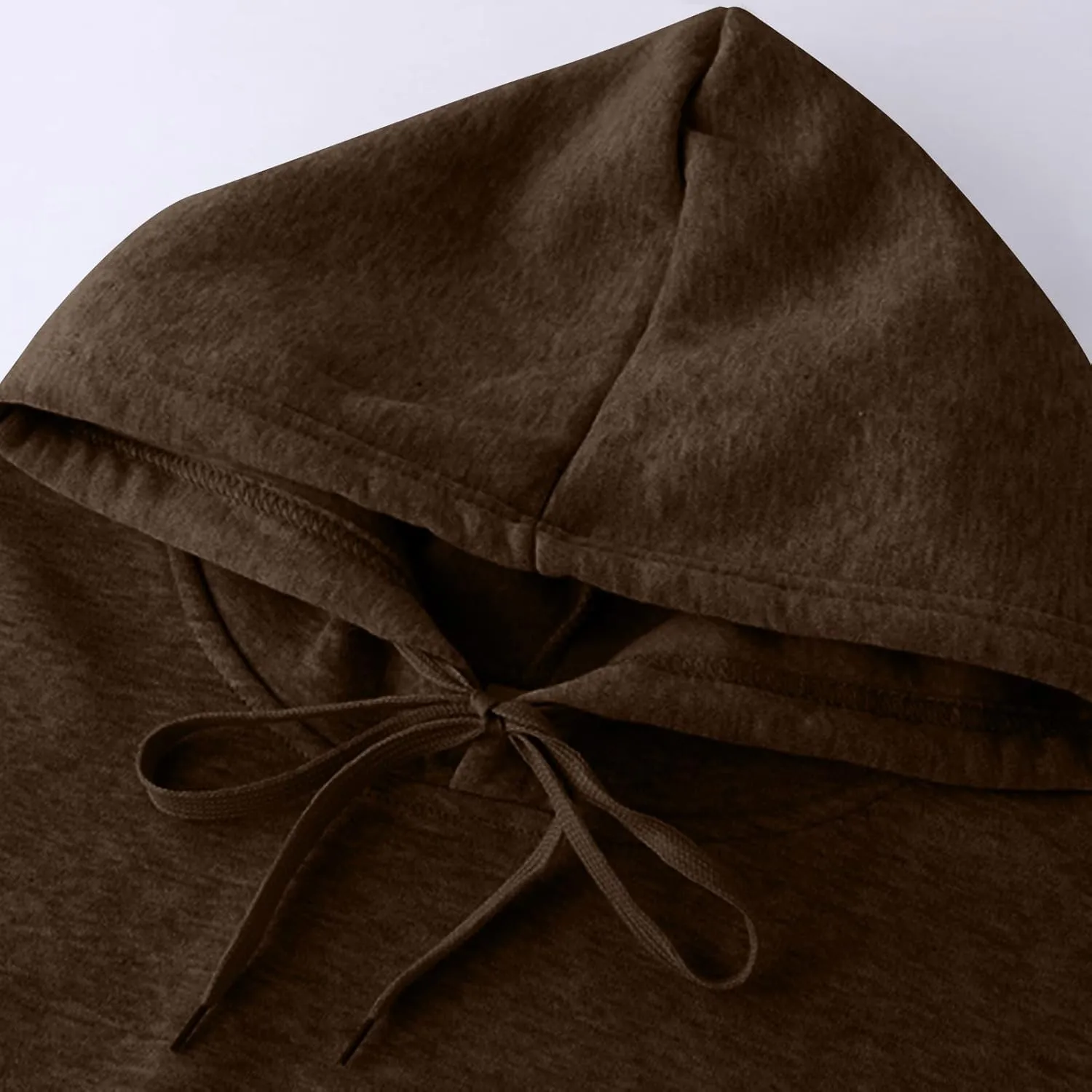 Hoodie for Women Long Sleeve Fleece Oversized Pullover Tops Long Sleeve Drop Shoulder Pocket Blouses Preppy Clothes