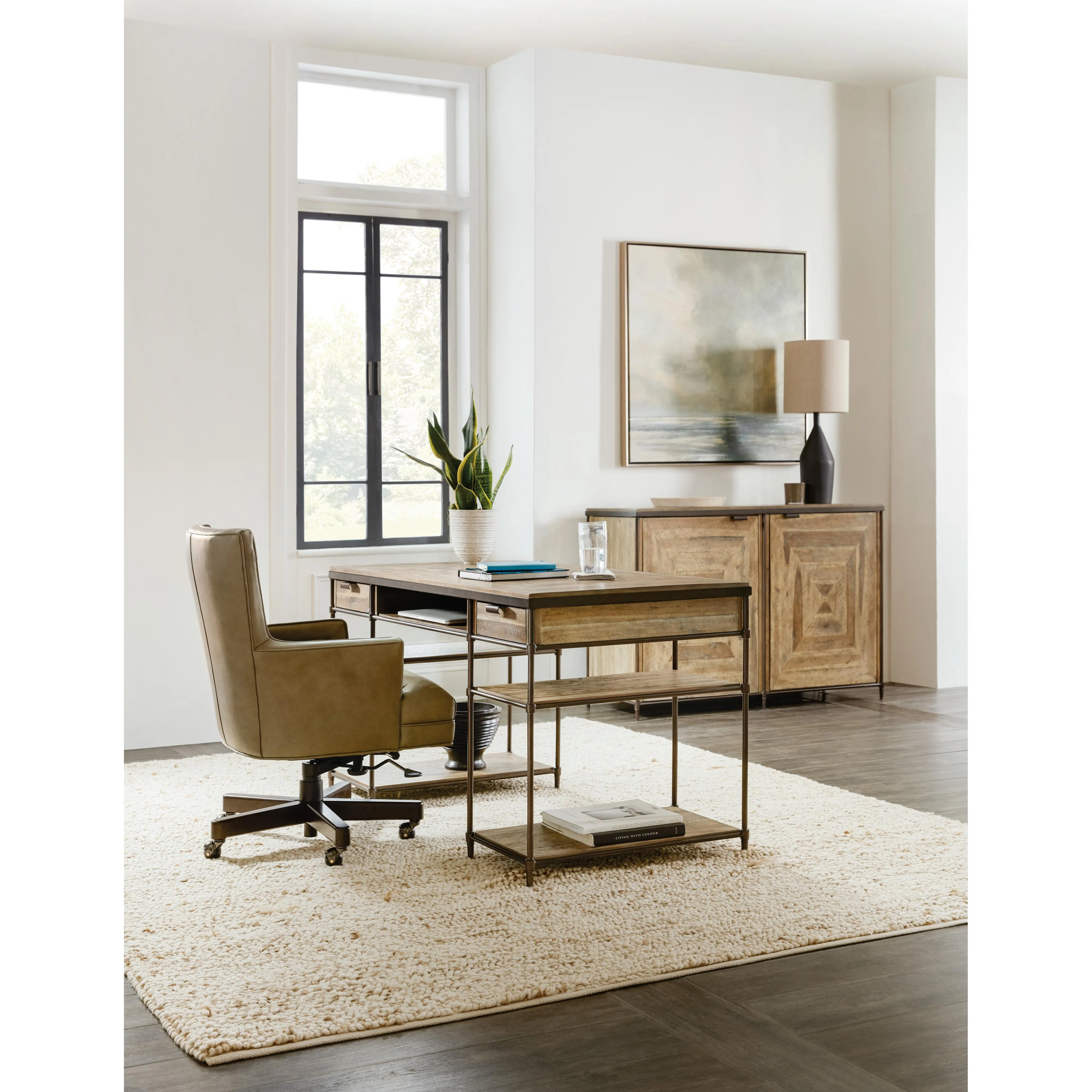 Hooker Furniture 5601-10458-LTWD St. Armand Writing Desk