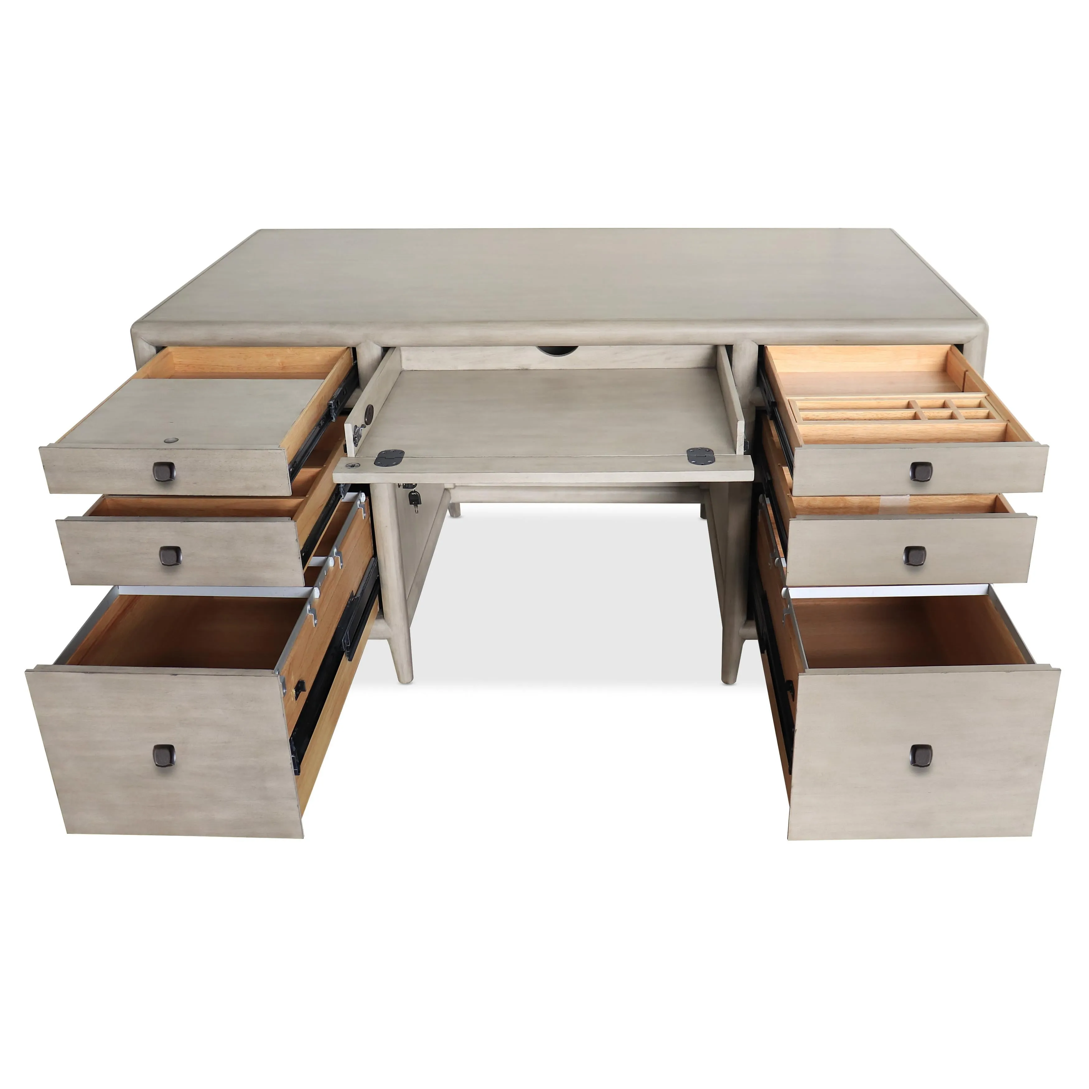 Hooker Furniture 5921-10660-90 Burnham Junior Executive Desk