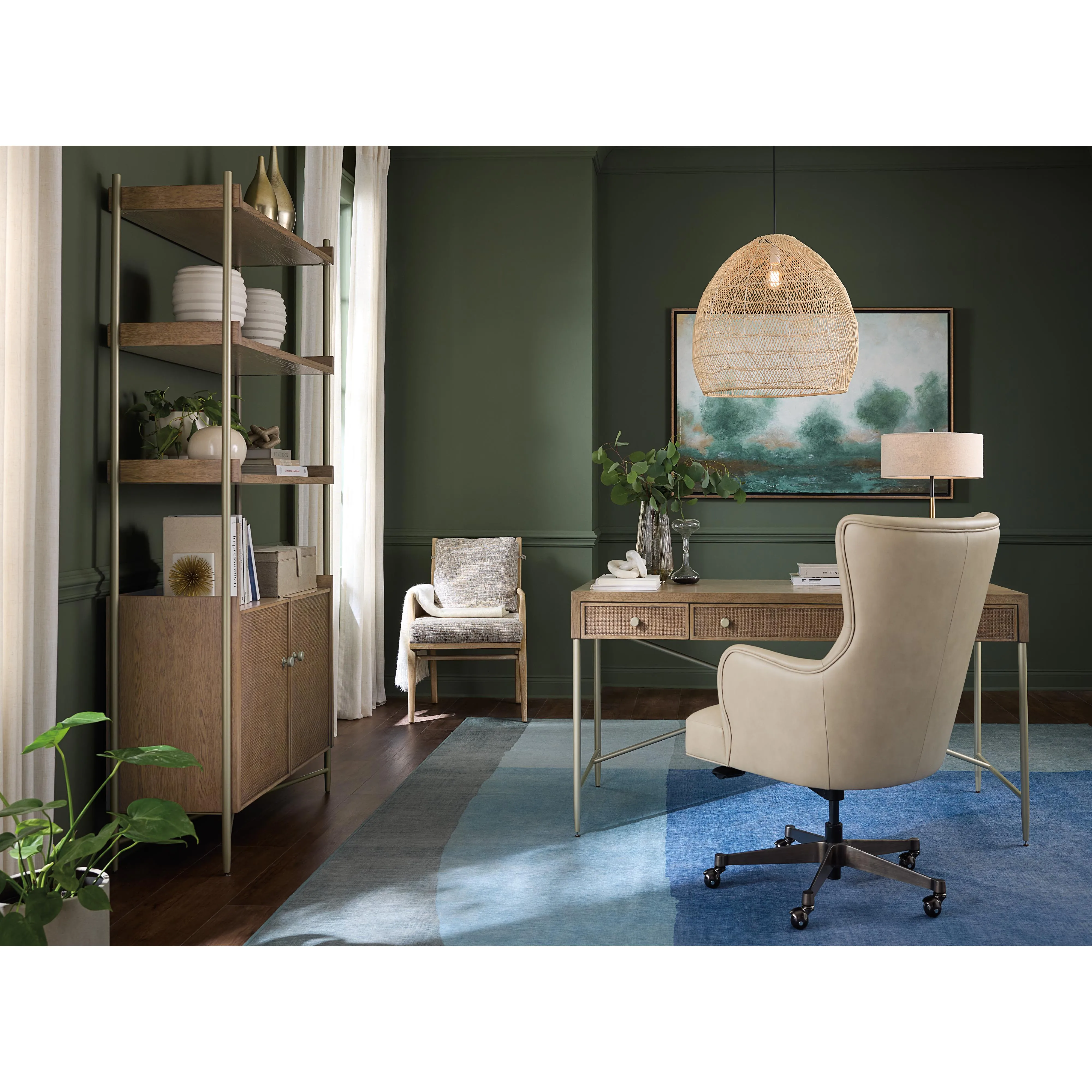 Hooker Furniture 6072-10458-85 Sonnet Writing Desk