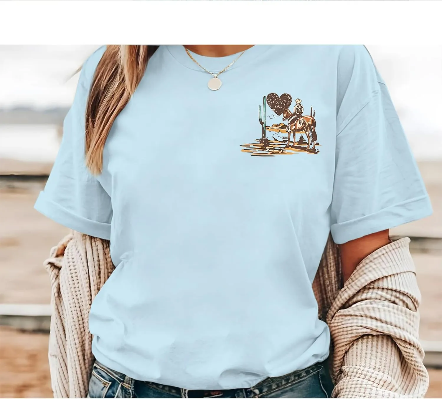 I Got A Heart Like A Truck T Shirt Women Country Music Shirts Nashville Concert Western Cowgirl Vintage Graphic Tee