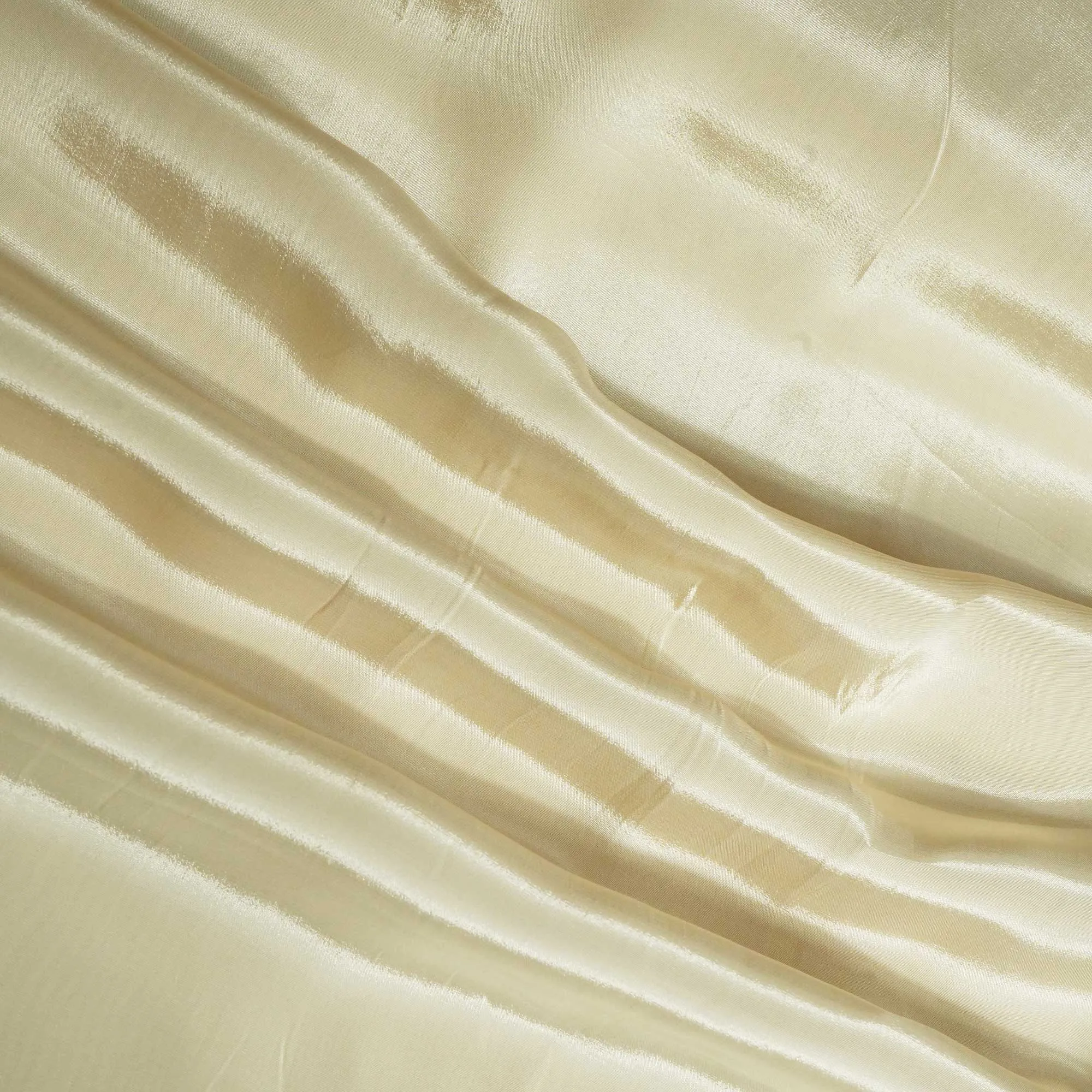 Ivory Solid Natural Crepe Fabric GT-24473