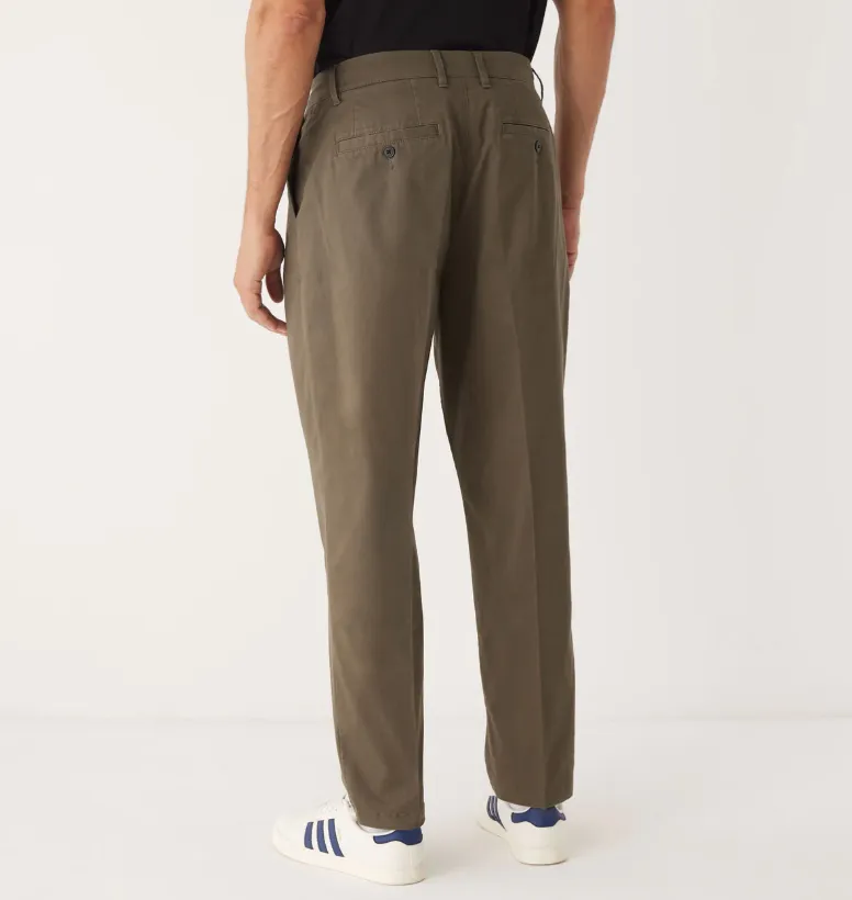 Jamie Relaxed Tapered Fit Chino Pant - Mocha