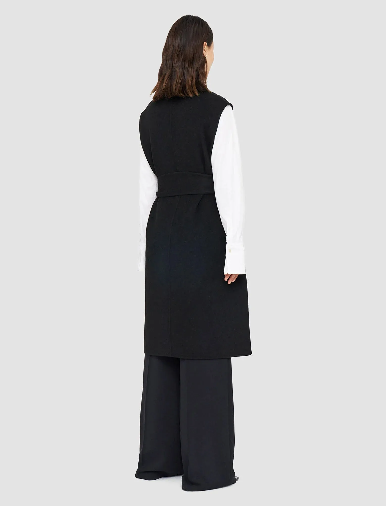 JOSEPH GARANCE JACKET DOUBLE FACE BLACK