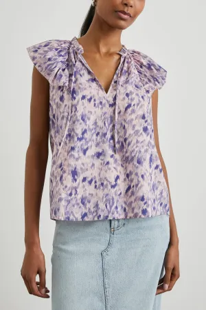 KARYSA TOP - PINK IKAT