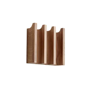 KD COLUMN COAT RACK 210X55X180MM SOLID OAK OILED