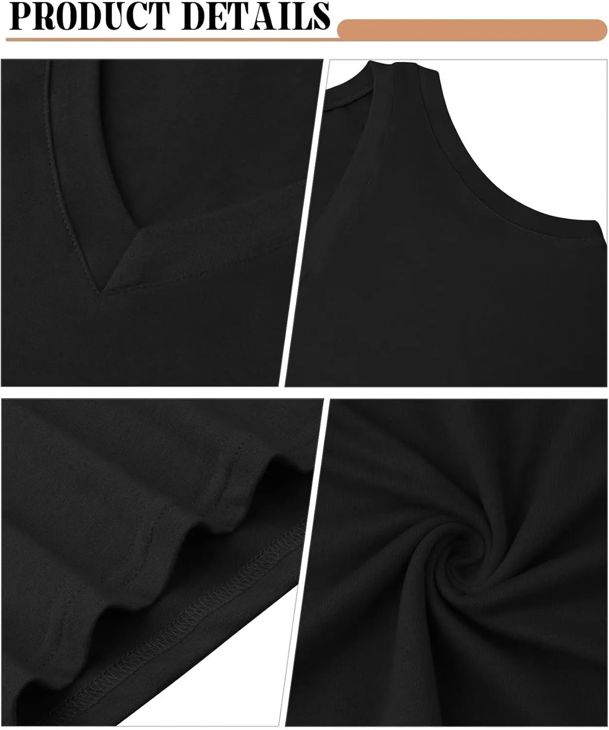 KKJ 2 Pack Womens Tank Tops 2025 Summer V Neck Sleeveless Loose Fit Casual Beach Vacation Outfits Shirt Trendy Cruise Clothes
