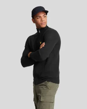 Lambswool Blend Zip Through Cardigan