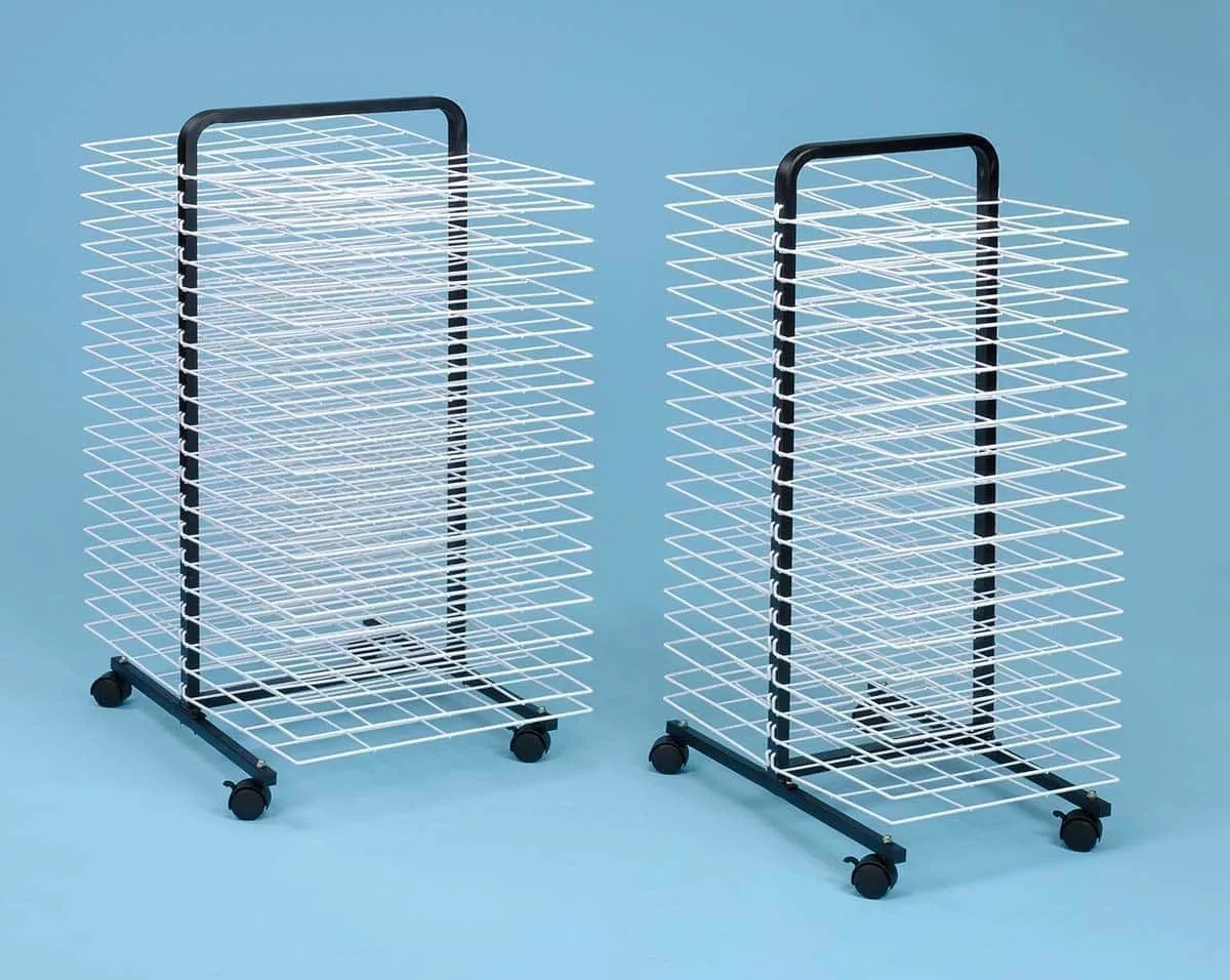 Large Mobile Art Drying Rack