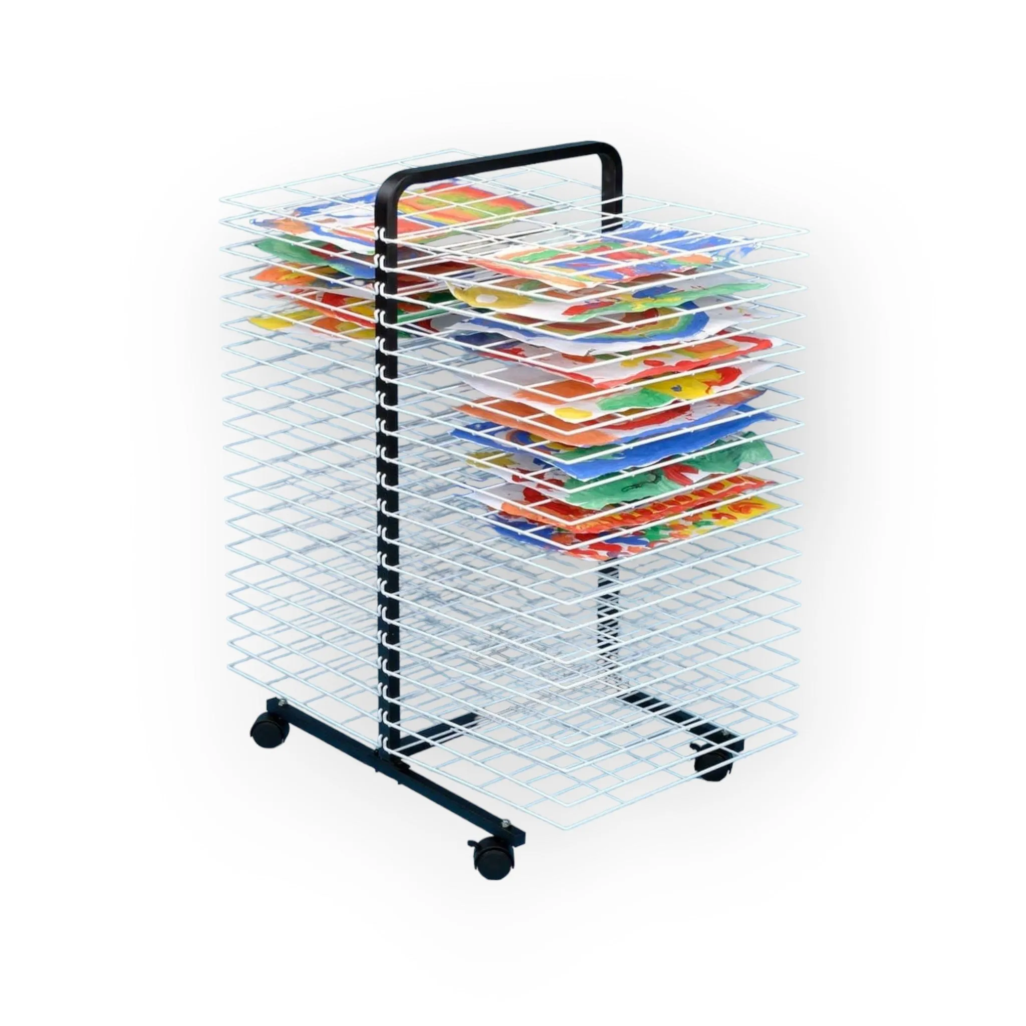 Large Mobile Art Drying Rack