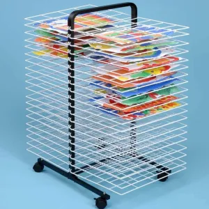 Large Mobile Art Drying Rack