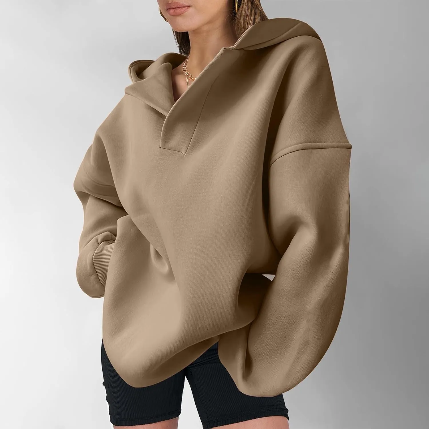 Lastesso Fall Fashion for Women 2024 Trendy Long Sleeve Hoodie Sweatshirt Oversized Comfort Pullover Preppy Clothes