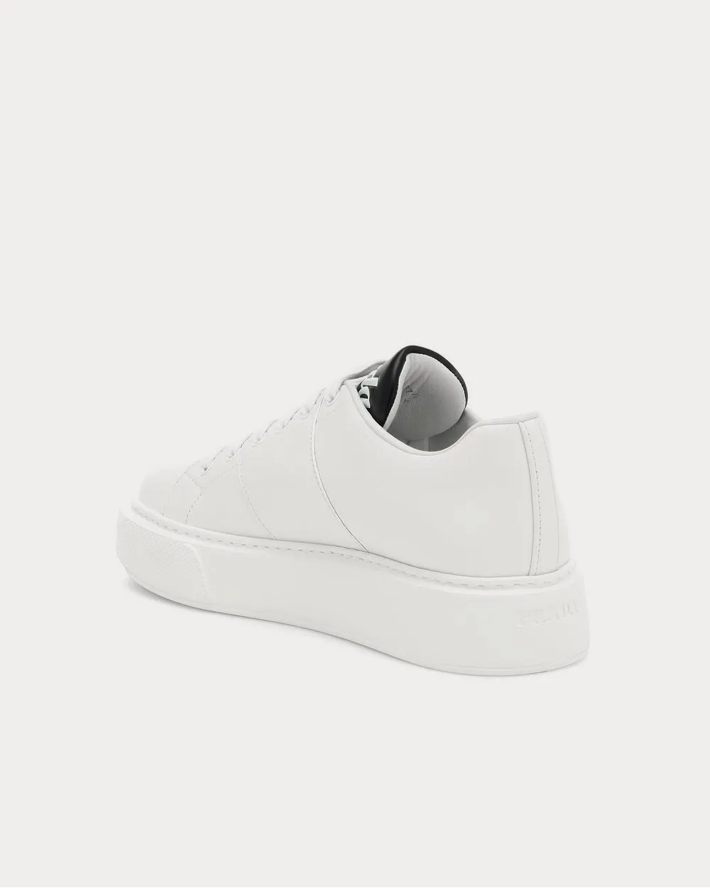 Leather white   black Low Top Sneakers