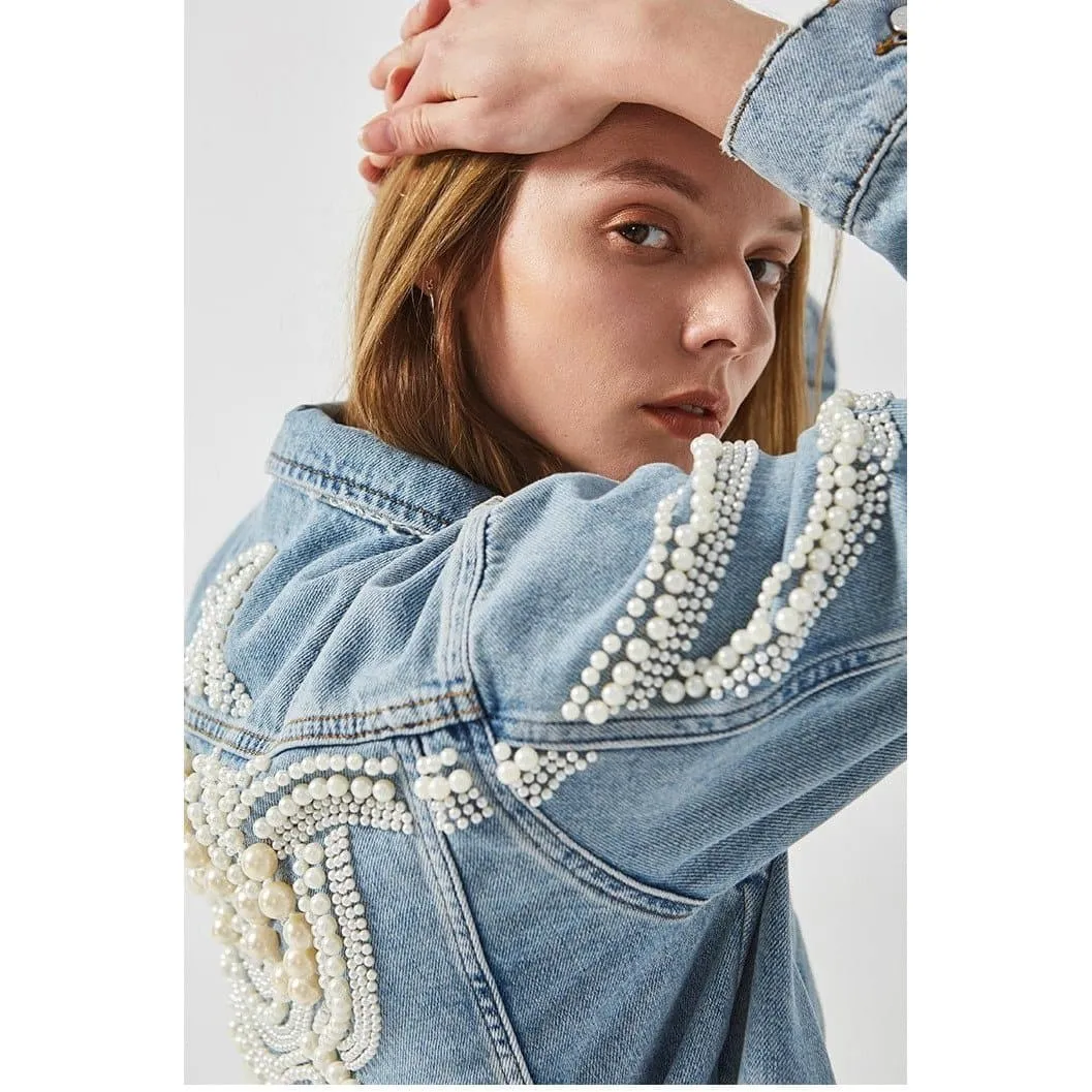 LIGHT BLUE VINTAGE JACKET
