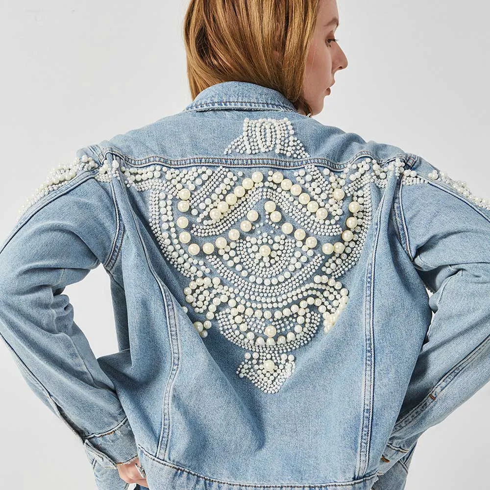 LIGHT BLUE VINTAGE JACKET