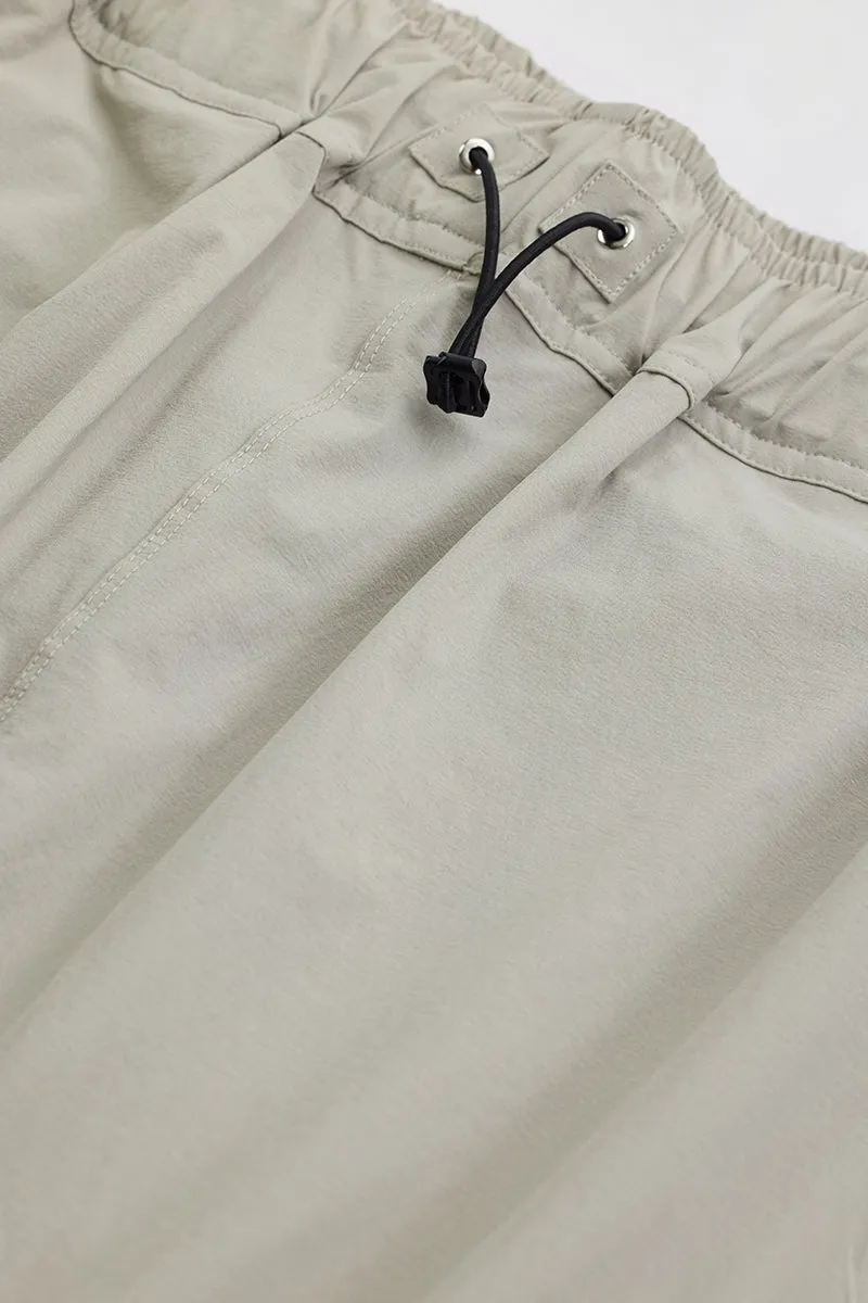 Light Grey Relaxed Fit Cargo