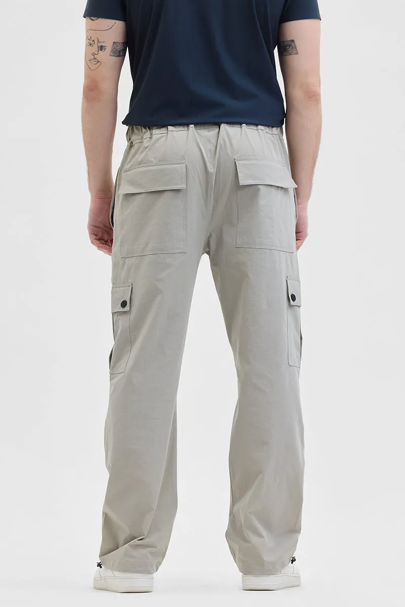 Light Grey Relaxed Fit Cargo