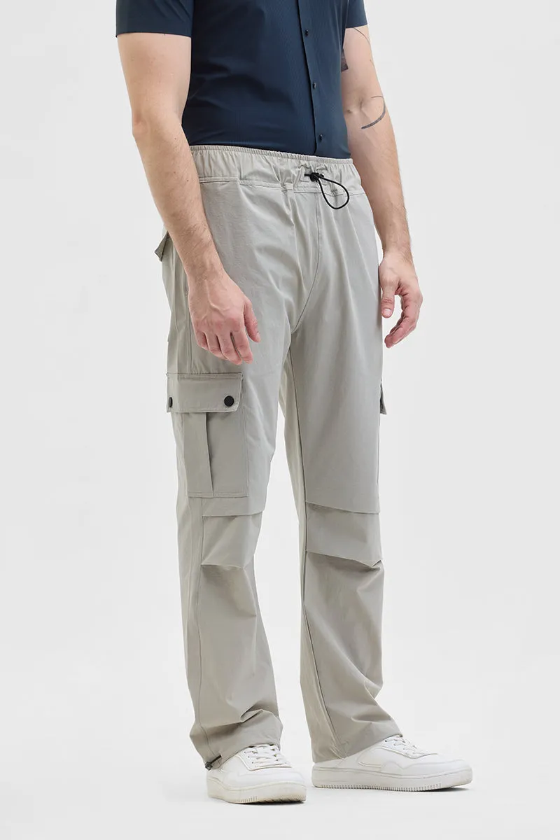 Light Grey Relaxed Fit Cargo