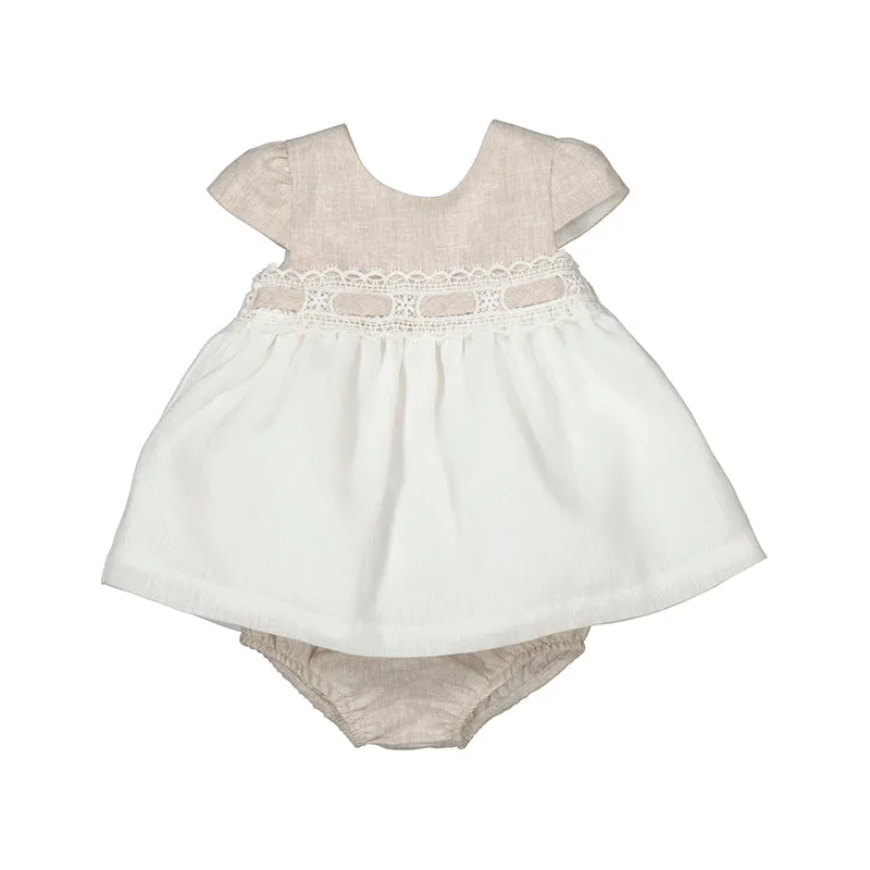 Linen Embroidered Dress