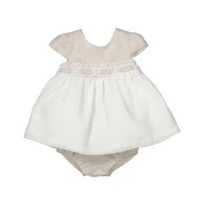 Linen Embroidered Dress