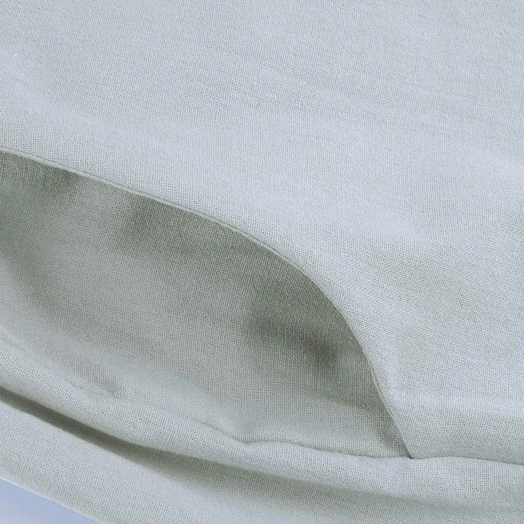 Linen Pants Women Summer 2025 Casual Drawstring High Waist Cotton Wide Leg Petite Pant Lounge Trousers with Pockets