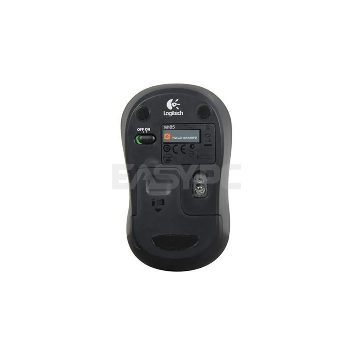 Logitech M185 Compact Wireless Mouse Swift Gray