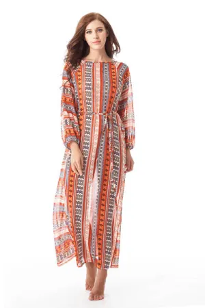 Long Sleeve Arabian Long Robe