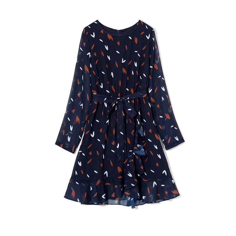 Loose Fit Flowing Blue Summer Dress
