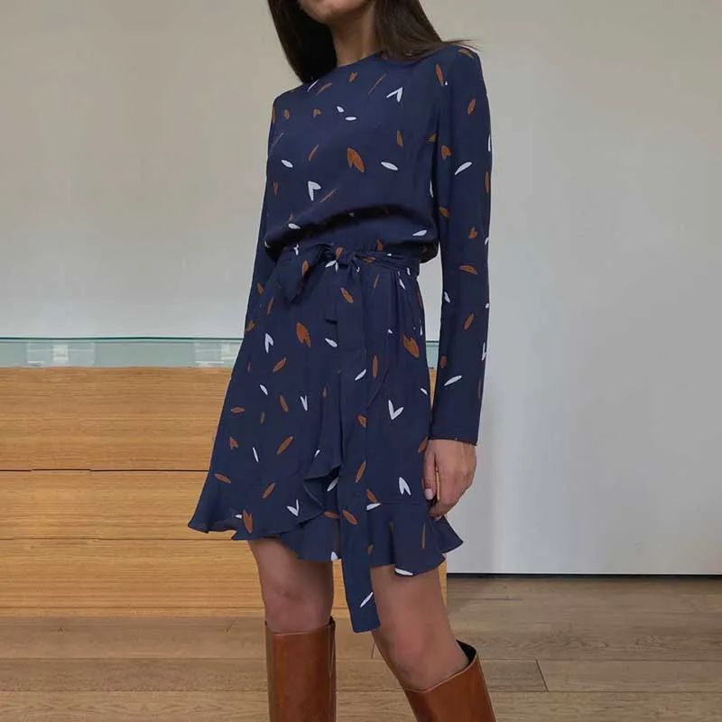 Loose Fit Flowing Blue Summer Dress