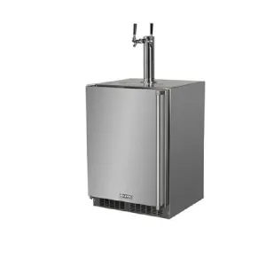 Lynx 24" Outdoor Beverage Dispenser with Keg Option - Right Hinge