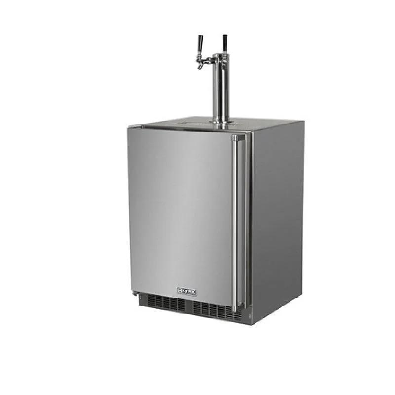 Lynx 24" Outdoor Beverage Dispenser with Keg Option - Right Hinge