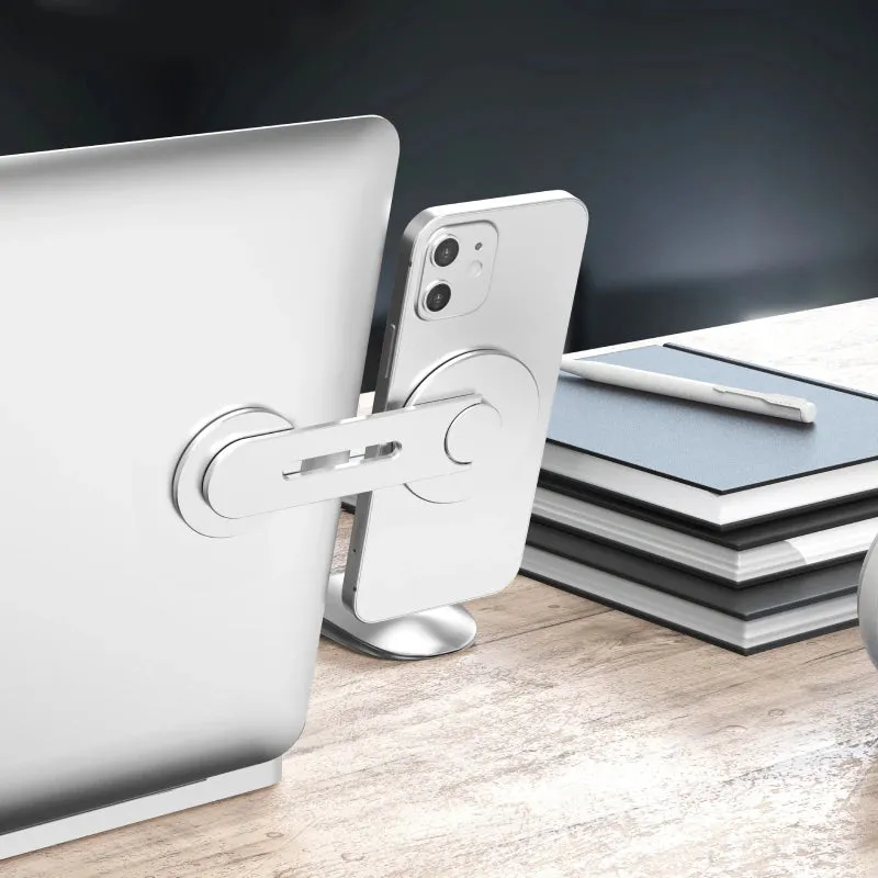 Magnetic Metal Phone Holder Monitor Display Side Mount