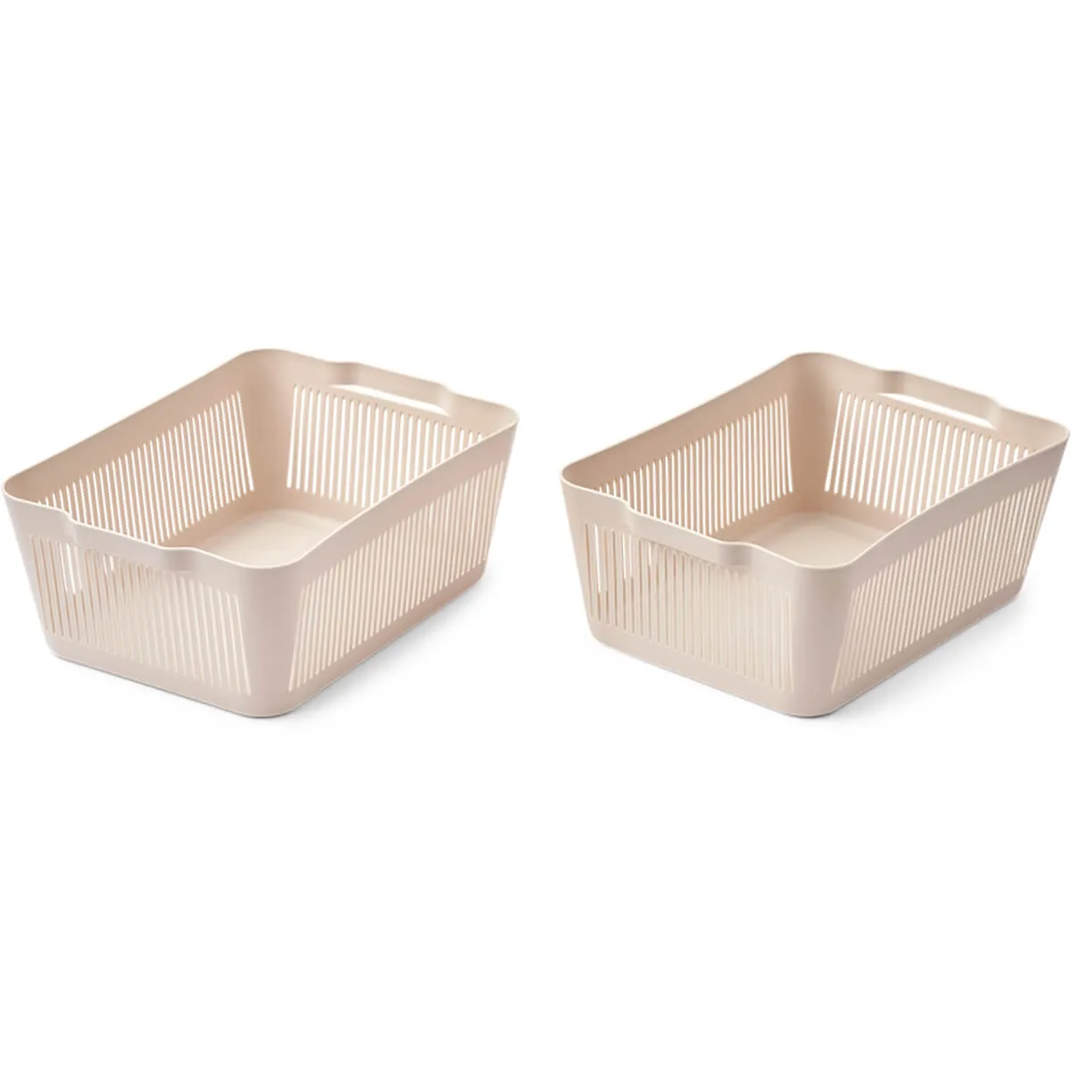 Makeeva Large Basket in Sandy by Liewood (2-Pack)