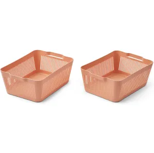 Makeeva Large Basket in Tuscany Rose by Liewood (2-Pack)