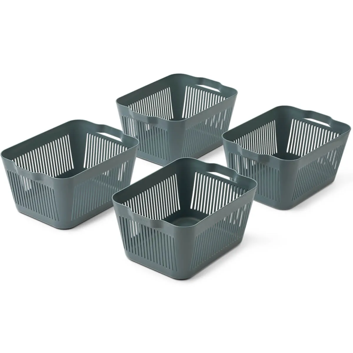 Makeeva Small Basket in Whale Blue by Liewood (4-Pack)