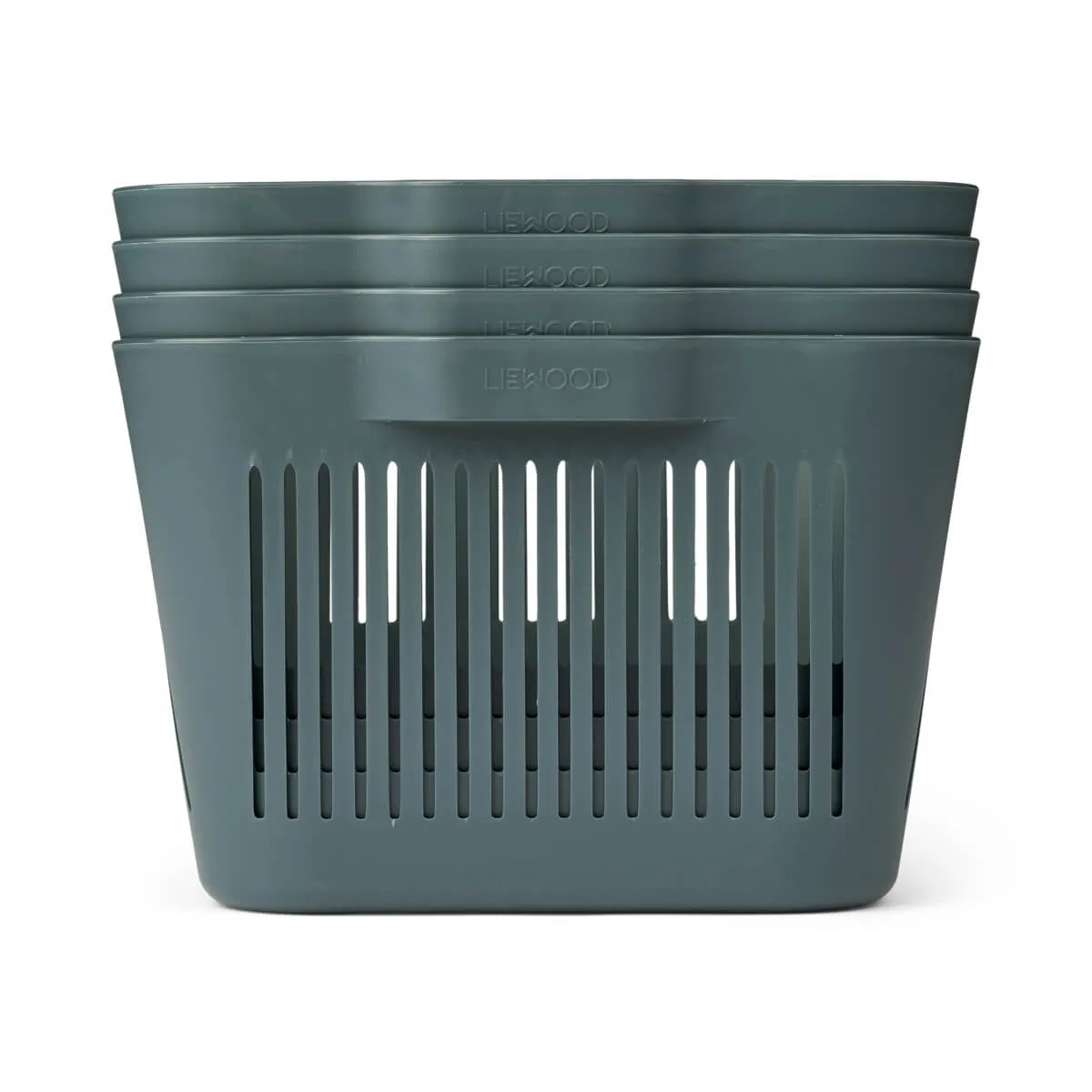 Makeeva Small Basket in Whale Blue by Liewood (4-Pack)