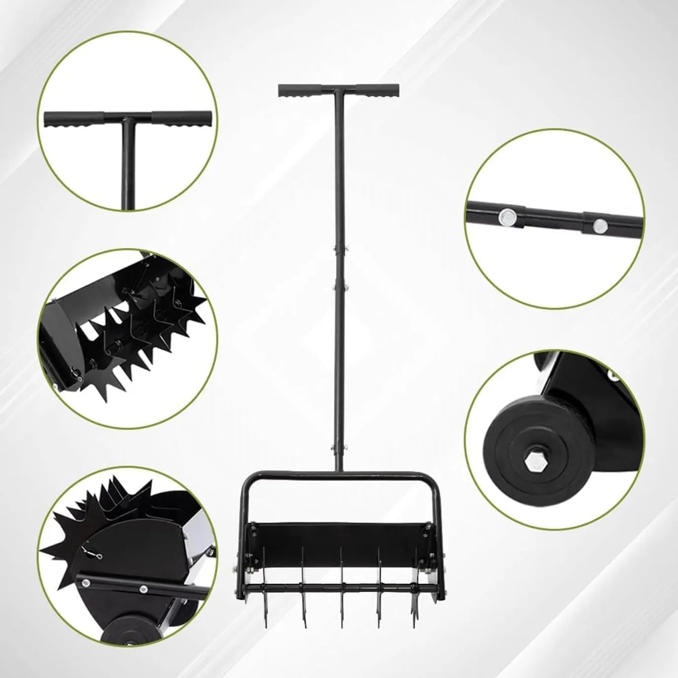 Manual Lawn Aerator, Lawn Planting Hole Punch