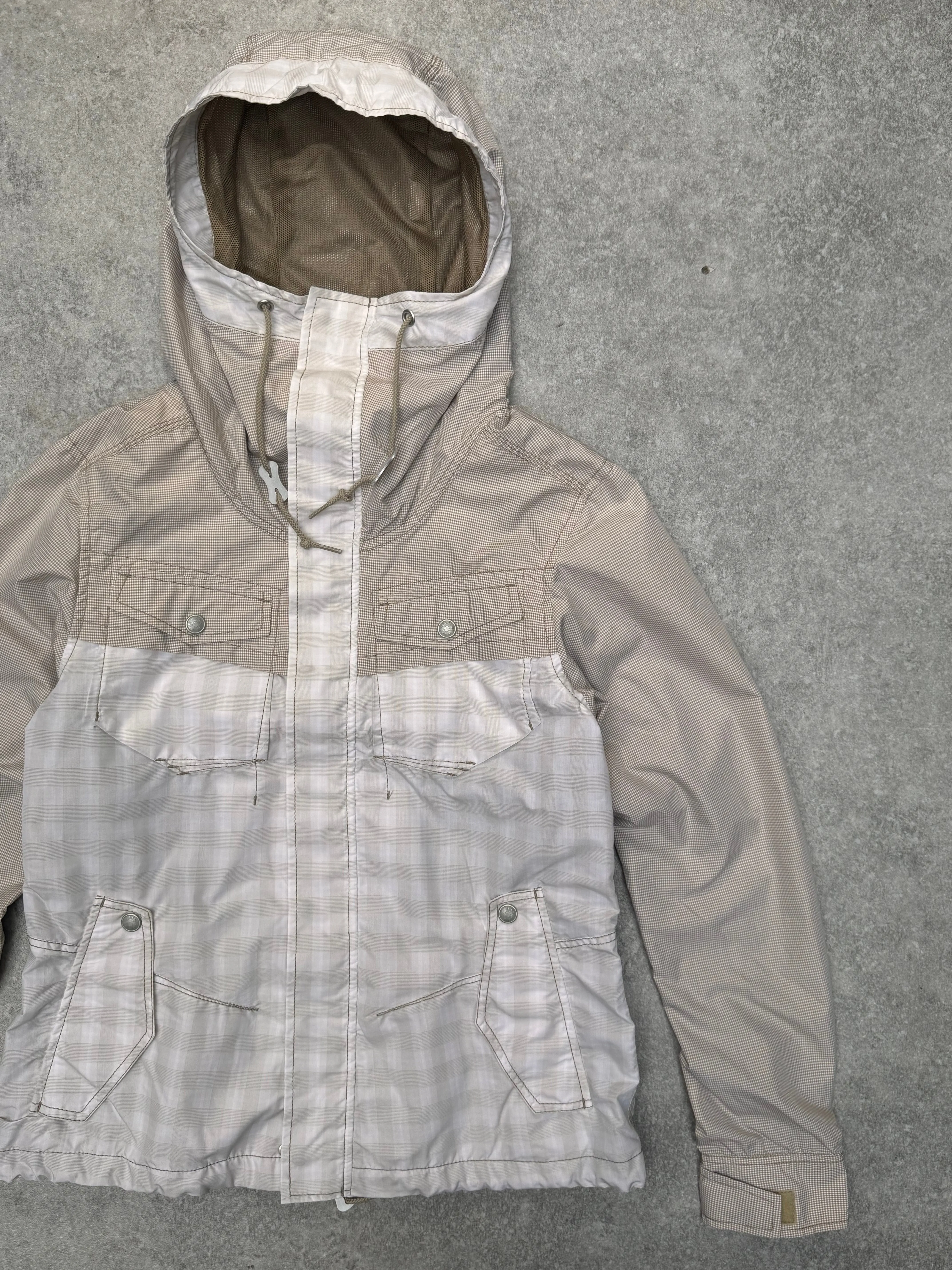 Marithe Francois Girbaud Gingham Lightweight Jacket