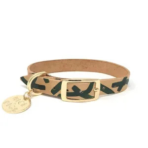 Mark Making Leather Dog Collar