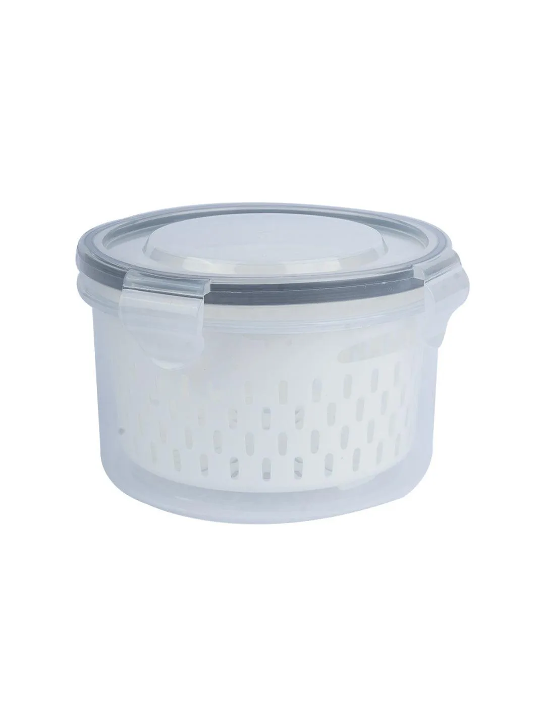 Market99 Sealed Box (550 mL), Transparent, Grey, Plastic