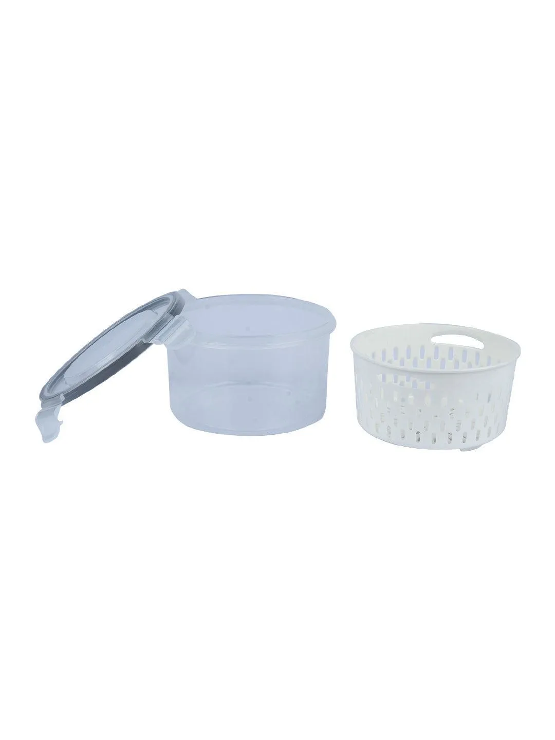 Market99 Sealed Box (550 mL), Transparent, Grey, Plastic