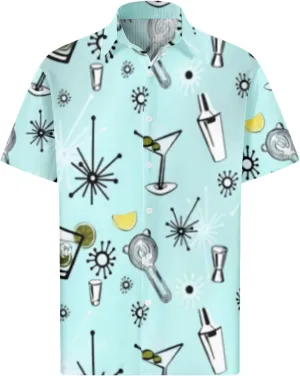 Men's Casual Button-Down Shirts Hawaiian Shirt Short Sleeve Funky Print Summer Tropical Holiday Shirt Loose Fit M-8XL