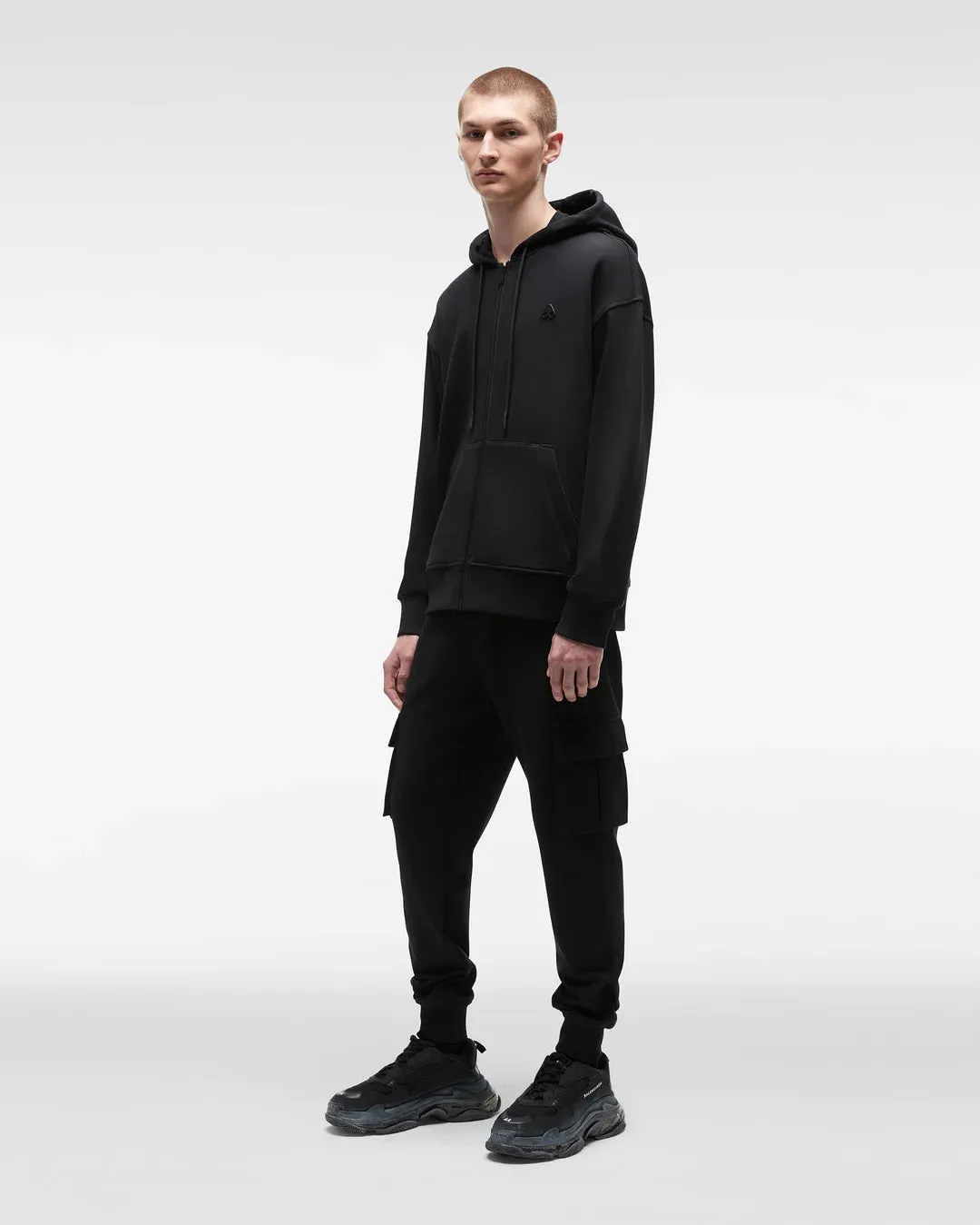 Men's Moose Knuckles Gerritson Hoodie - Black
