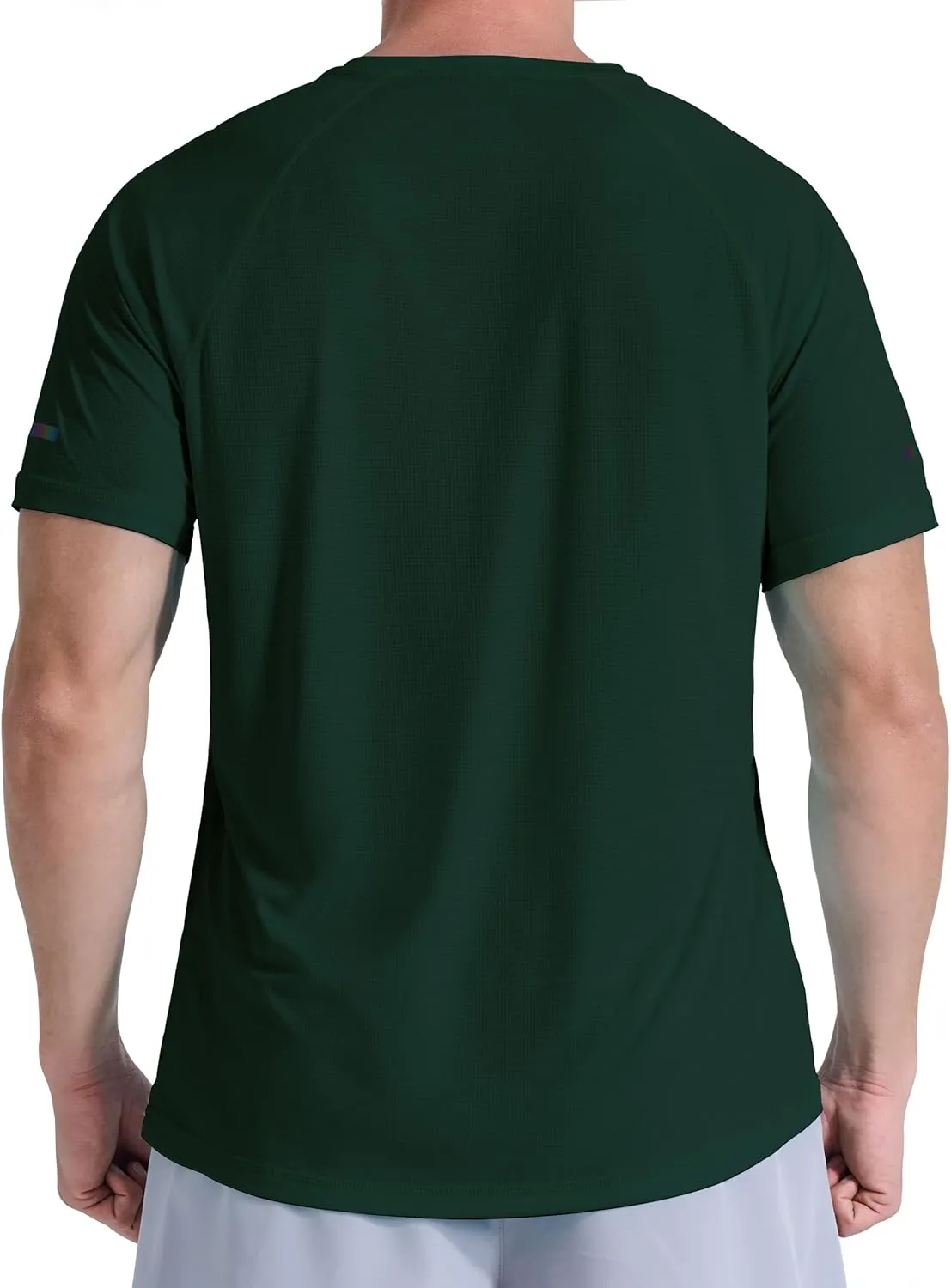 Men's Summer Short Sleeve Shirts Quick Dry Workout Lightweight T-Shirts Gym Running Swim Athletic Shirt 2025