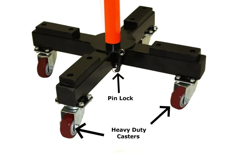 Mobile Bumper Plate Rack