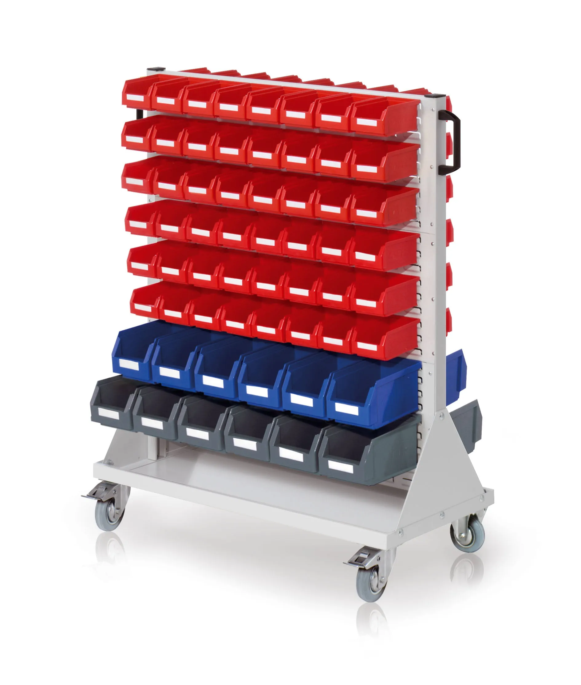 Mobile Parts Bin Racks
